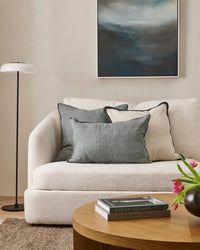 Baya Darcy Cushion - Cloudburst