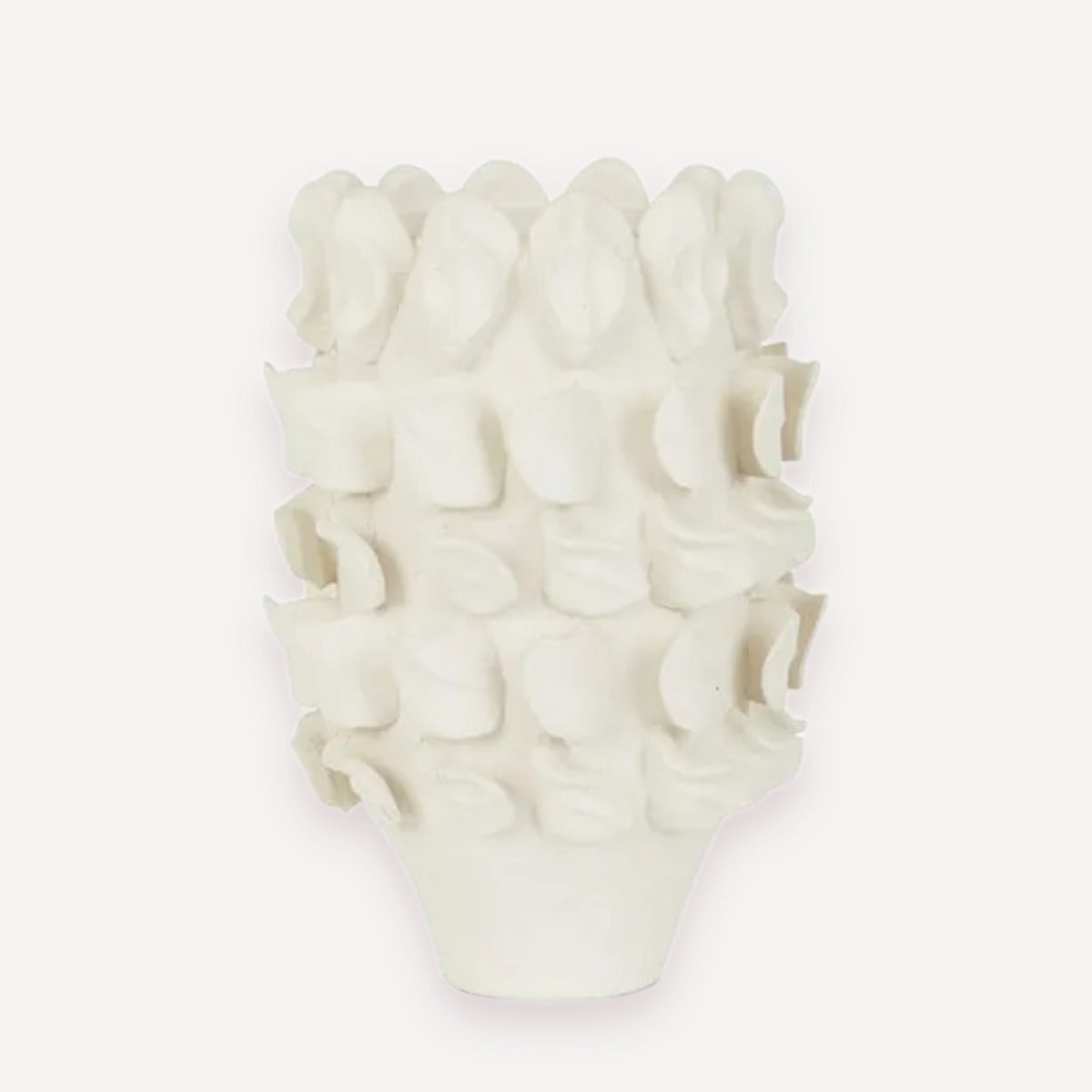 GlobeWest Forme Hyacinth Vase - Ivory