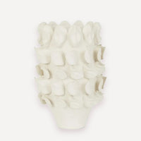 GlobeWest Forme Hyacinth Vase - Ivory
