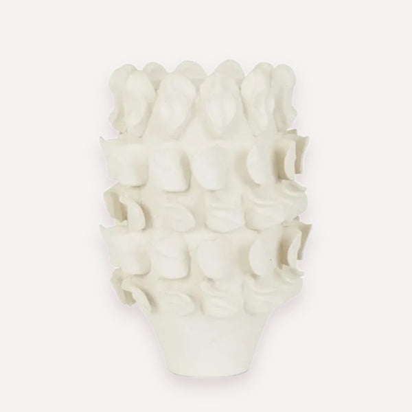 GlobeWest Forme Hyacinth Vase - Ivory