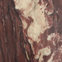 GlobeWest Rufus Stratum Vase Large - Carmine Marble