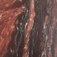 GlobeWest Rufus Stratum Vase Large - Carmine Marble