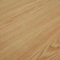 Natural ash timber veneer surface of GlobeWest Floyd Desk