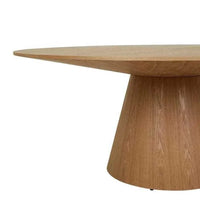 Globe West Dining Tables Globe West Classique Round Dining Table, Natural Ash