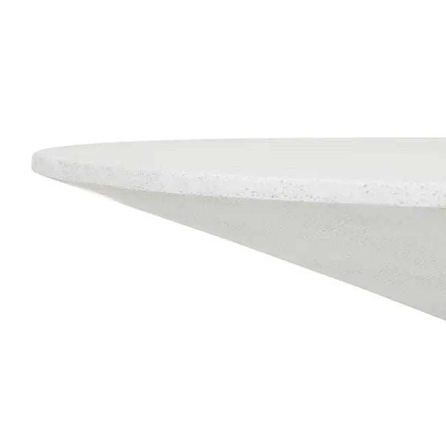 Globe West Dining Tables Globe West Livorno Round Dining Table (Indoor/Outdoor) - White Speckle