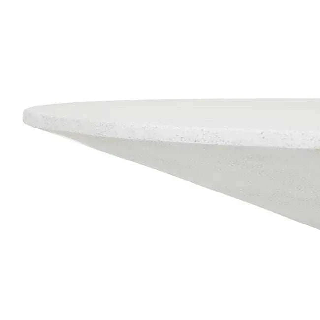 Globe West Dining Tables Globe West Livorno Round Dining Table (Indoor/Outdoor) - White Speckle