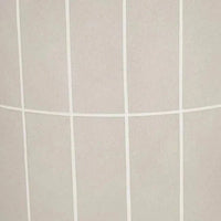 Norsu Interiors Seville Tile Round Dining Table - Pearl White - Matt Pearl White