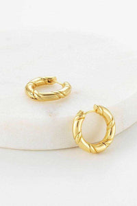 Zafino Earrings Zafino Alannah Hoop - Gold
