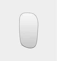 Middle of Nowhere Ebb Mirror, Black, 80 x 150cm | Norsu Interiors