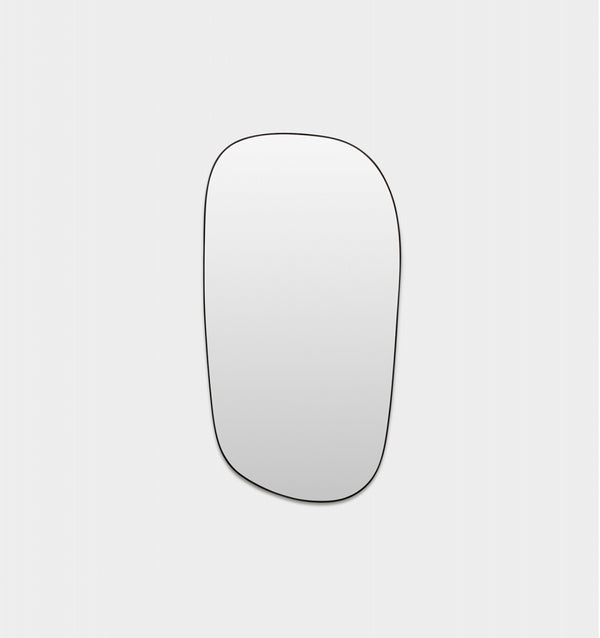 Middle of Nowhere Ebb Mirror, Black, 80 x 150cm | Norsu Interiors