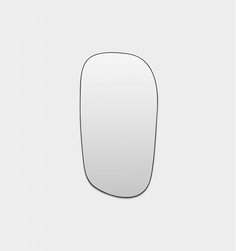 Middle of Nowhere Ebb Mirror, Black, 80 x 150cm | Norsu Interiors