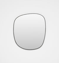 Middle of Nowhere Ebb Mirror, Black, 80 x 90cm | Norsu Interiors