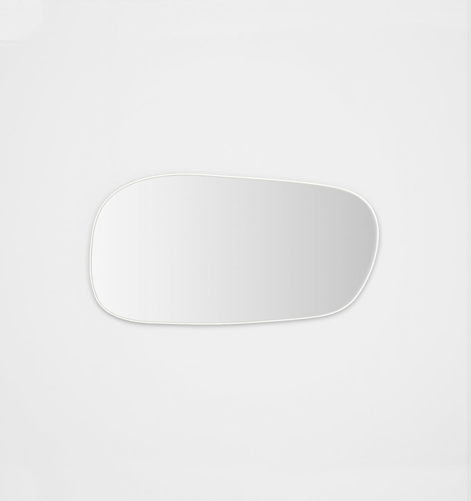 Middle of Nowhere Ebb Mirror, Bright White, 60 x 115cm - alternate hanging direction