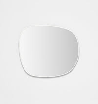 Middle of Nowhere Ebb Mirror, Bright White, 60 x 70cm - alternate hanging direction
