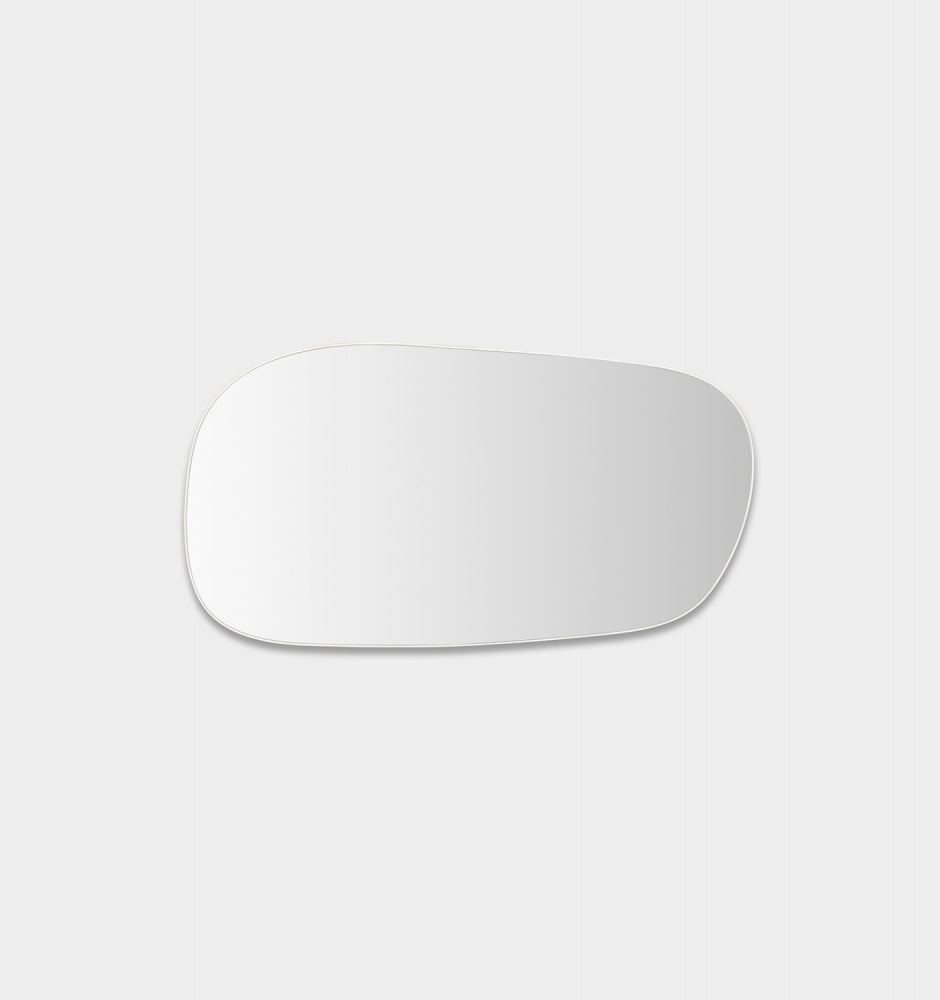 Middle of Nowhere Ebb Mirror, Bright White, 80 x 150cm - alternate hanging direction