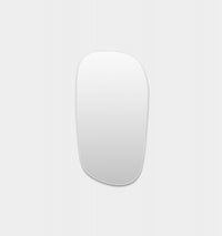 Middle of Nowhere Ebb Mirror, Bright White, 80 x 150cm | Norsu Interiors