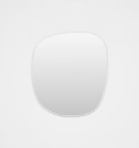 Middle of Nowhere Ebb Mirror, Bright White, 80 x 90cm | Norsu Interiors