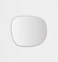 Middle of Nowhere Ebb Mirror, Sand, 60 x 70cm - alternate hanging direction