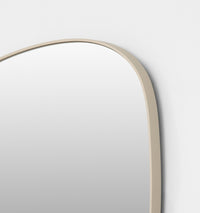 Middle of Nowhere Ebb Mirror, Sand, 60 x 70cm - corner detail