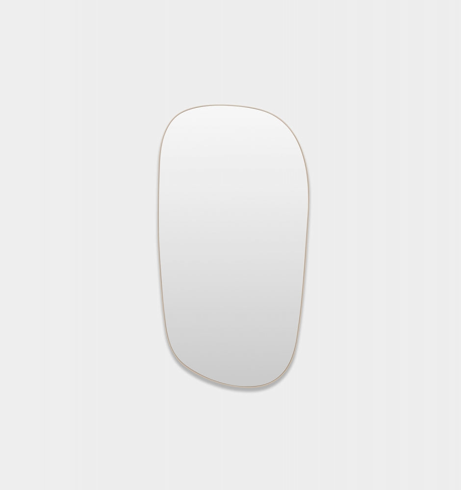Middle of Nowhere Ebb Mirror, Sand, 80 x 150cm | Norsu Interiors