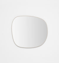 Middle of Nowhere Ebb Mirror, Sand, 80 x 90cm - alternate hanging direction