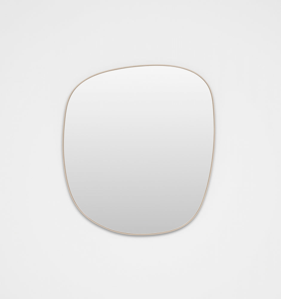 Middle of Nowhere Ebb Mirror, Sand, 80 x 90cm | Norsu Interiors