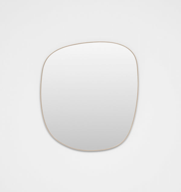 Middle of Nowhere Ebb Mirror, Sand, 80 x 90cm | Norsu Interiors