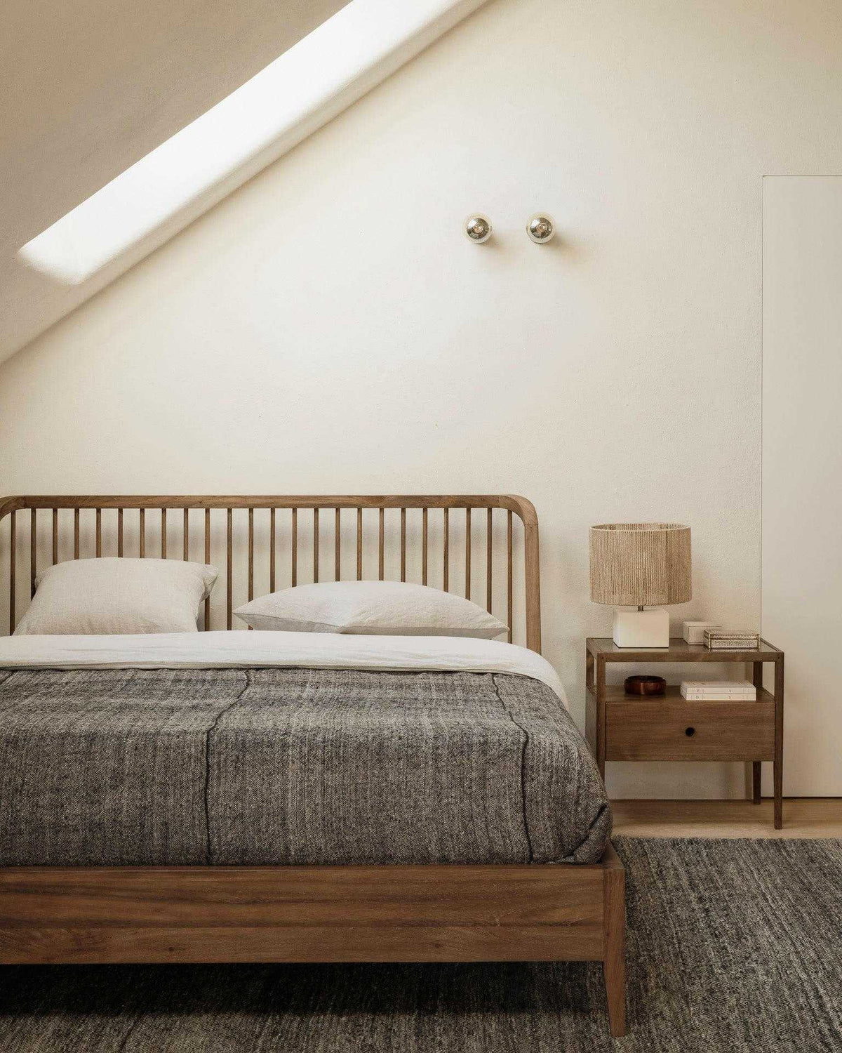 Ethnicraft Beds Ethnicraft Spindle Bed - Teak