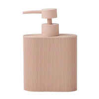 Sid Resin Dispenser in rose with ridged grip and modern design