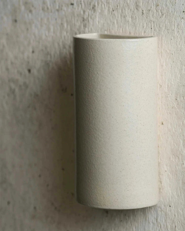 Robert Gordon Curve ceramic wall light, shale | Norsu Interiors