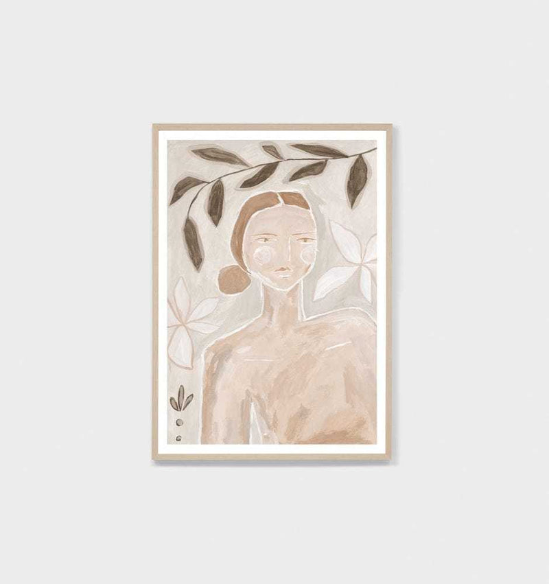 Middle of Nowhere Affordable Prints Middle of Nowhere 'Feminine Muse Natural 1' Print
