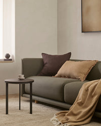 Baya Flaxmill Cushion - Mahogany