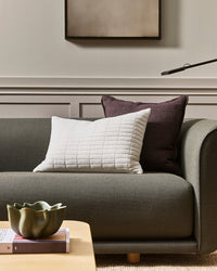 Baya Flaxmill Cushion - Mahogany