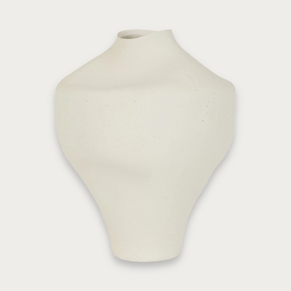 GlobeWest Forme Rina Vase - White