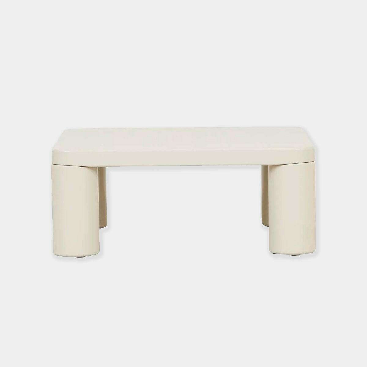 Globe West Coffee Tables Globe West Frankie Coffee Table, Gloss Fossil