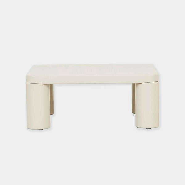 GlobeWest Frankie Coffee Table, Gloss Fossil | Norsu Interiors