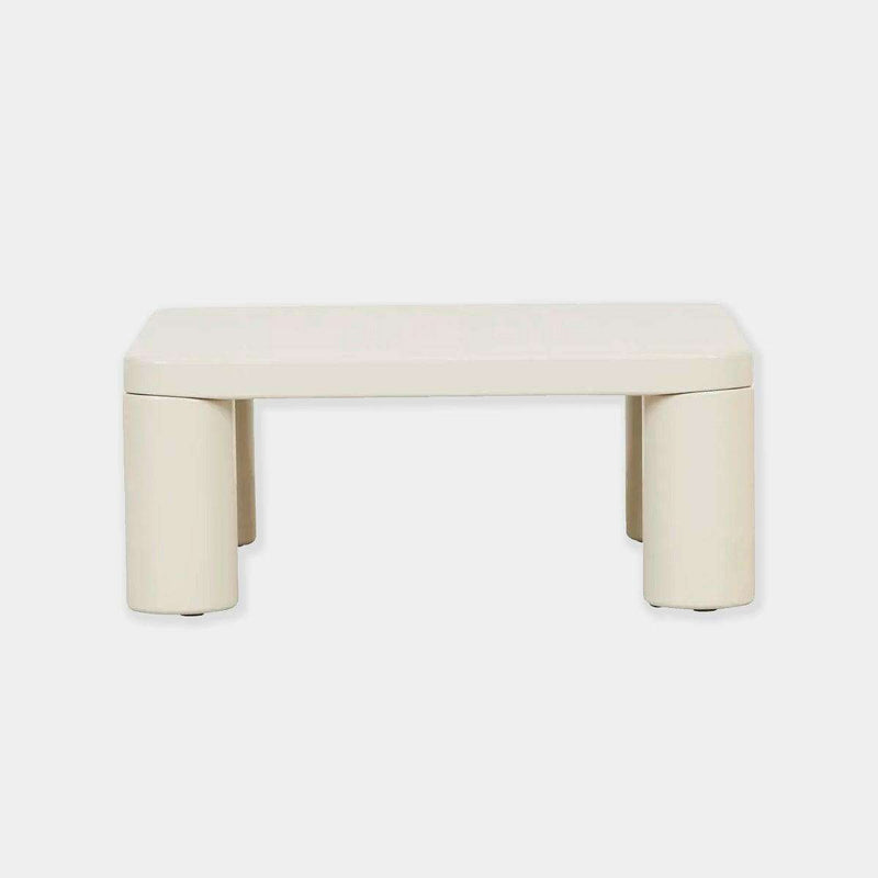 Globe West Coffee Tables Globe West Frankie Coffee Table, Gloss Fossil