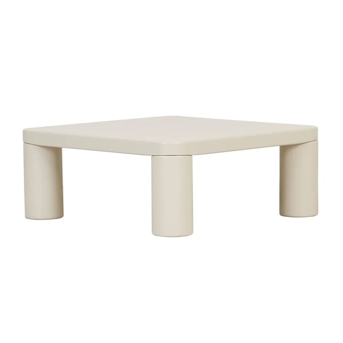 Globe West Coffee Tables Globe West Frankie Coffee Table, Gloss Fossil