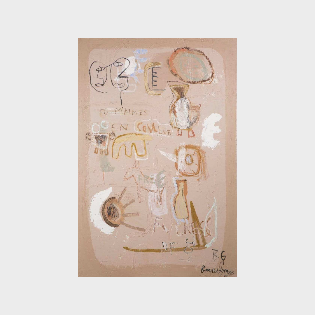 Bonnie Gray Limited Edition full-color abstract fine art print on textured cotton rag paper