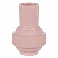 Merrik Vase small sugary pink high-gloss lacquer clay decorative vase for floral arrangements and home décor
