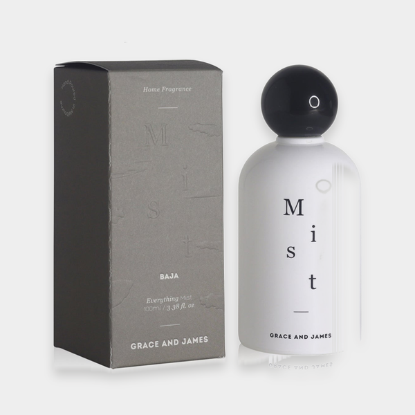 Grace and James Baja Everything Mist 100ml with its gift box