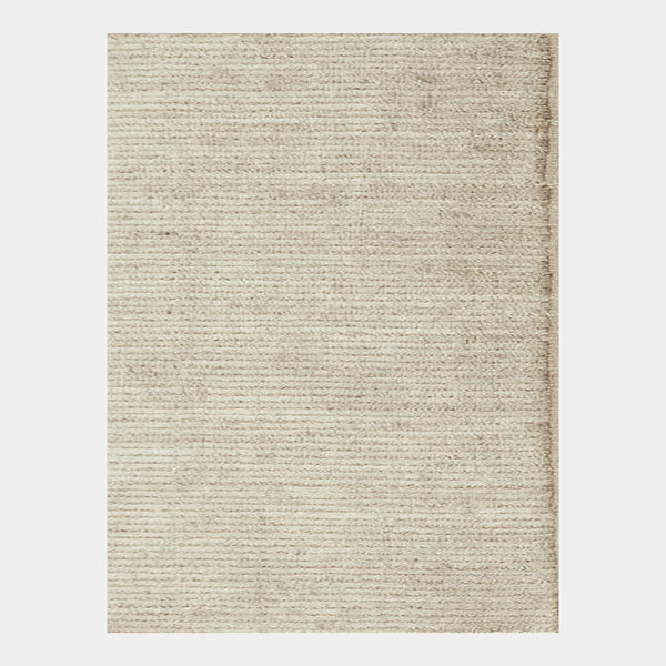 GlobeWest Bower Nora Rug in Durum, deep-etched on grey