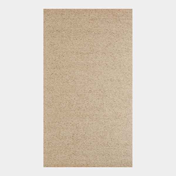 GlobeWest Tepih Boucle Rug in Chai, deep-etched on grey
