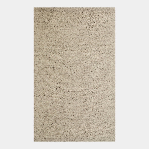GlobeWest Tepih Boucle Rug in Silver, deep-etched on grey