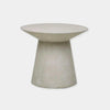 Globe West Side Tables Globe West Livorno Round Side Table (Indoor/Outdoor), Grey Speckle