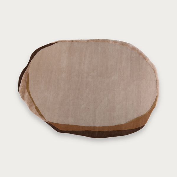 GlobeWest Bower Mercer Rug - Soft Umber