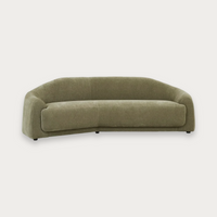 GlobeWest Juno Pebble 3 Seater Sofa - Clover