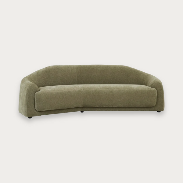GlobeWest Juno Pebble 3 Seater Sofa - Clover