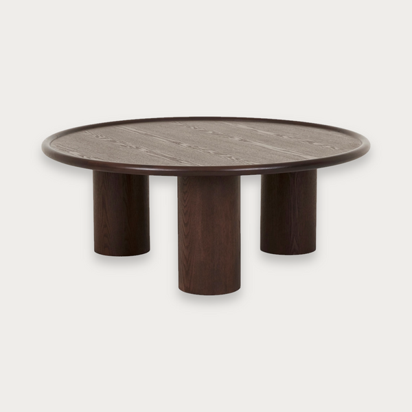 GlobeWest Pippa Trio Coffee Table - Tobacco Ash