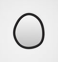 Middle of Nowhere Harvie Mirror, Black, 70 x 80cm